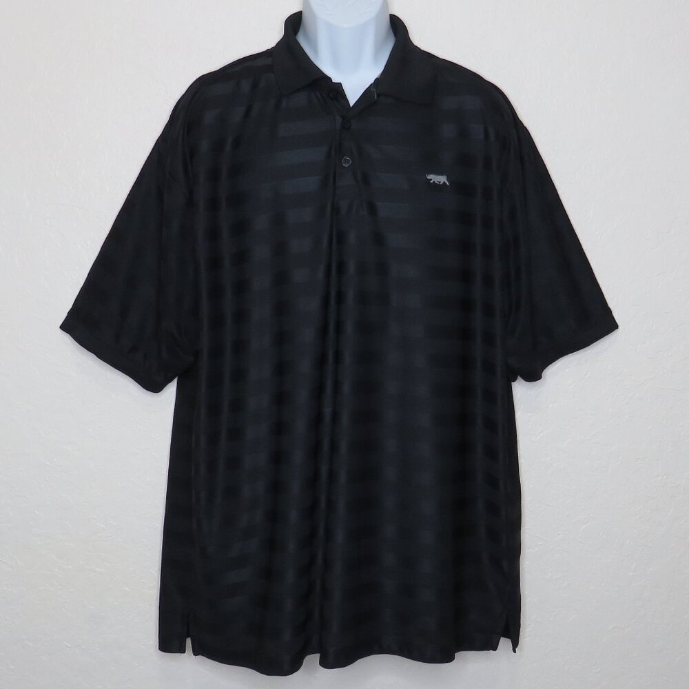 Red Rhino* Men's Short Sleeve 3 Button Down Straight Hem Polo Shirt~ Size 3XL‎